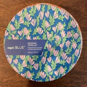 Capri Blue Havana Vanilla candle never used